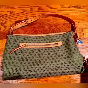 Dooney & Bourke Monogram Bag & Wristlet